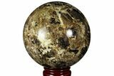 Black Opal Sphere - Madagascar #169557-1